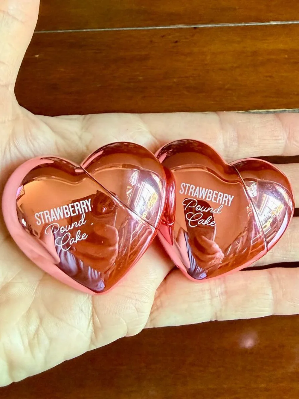 NEW 2-Pc Strawberry Pound cake Lip Oil Bath & Body Works